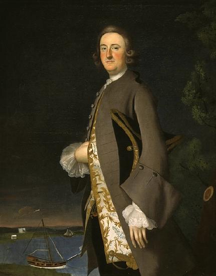 Joseph Blackburn Portrait of Captain John Pigott China oil painting art